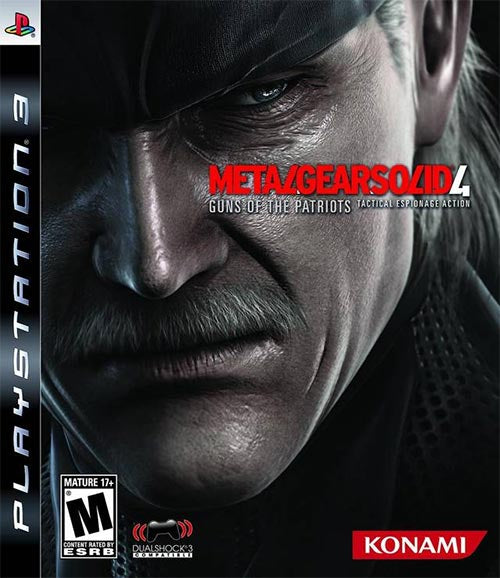 PS3 METAL GEAR SOLID 4: GUNS OF THE PATRIOTS