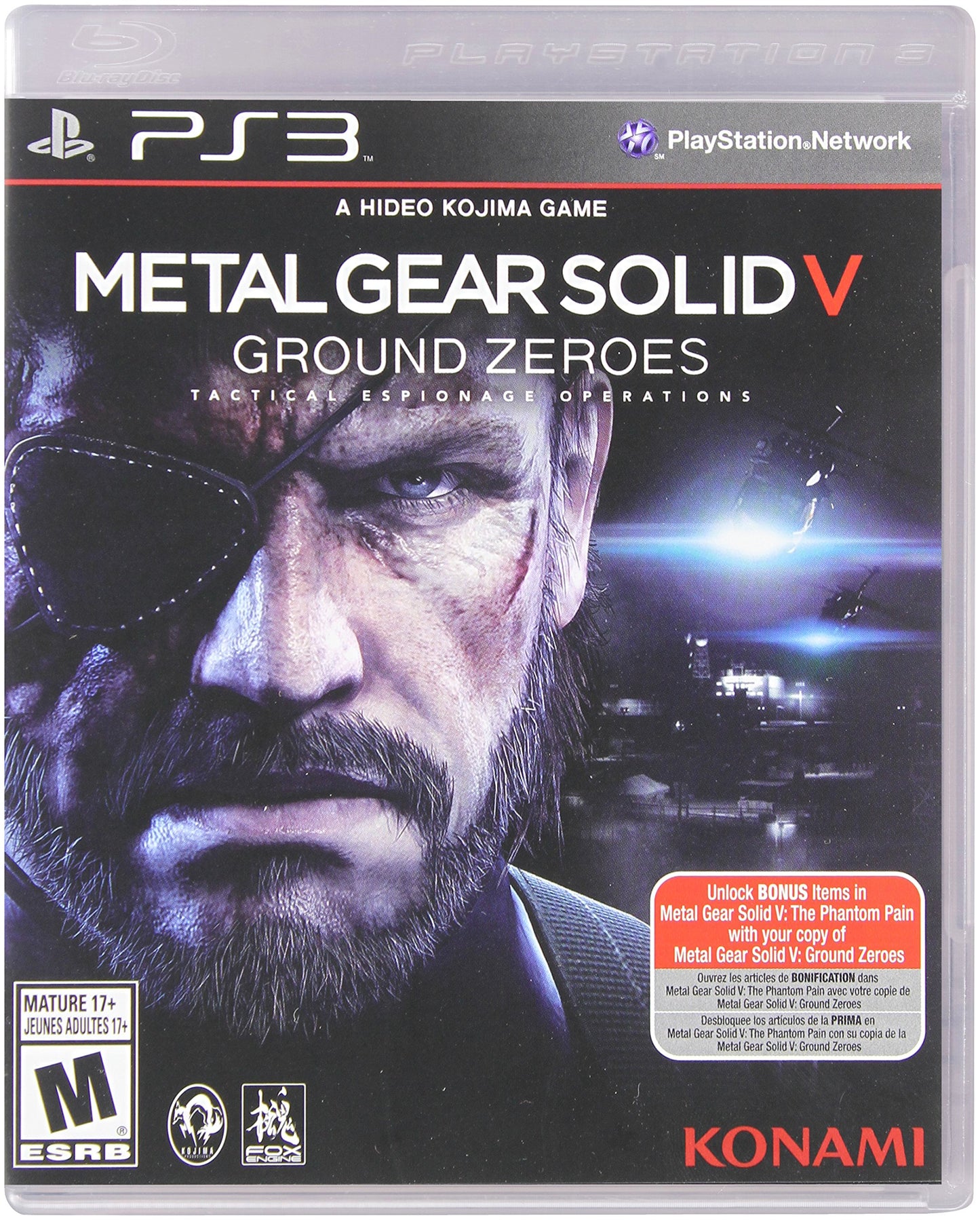 PS3 METAL GEAR SOLID V: GROUND ZEROES