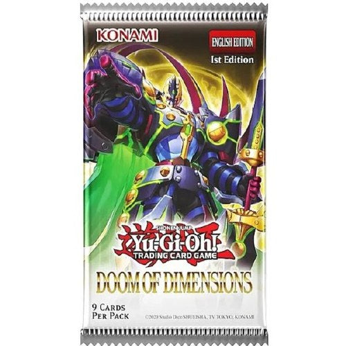 DOOM OF DIMENSIONS 1ST EDITION BOOSTER PACK