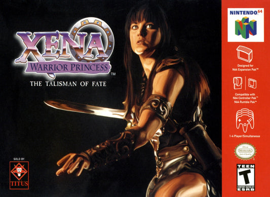 N64 XENA WARRIOR PRINCESS: THE TALISMAN OF FATE