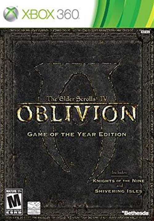 X360 ELDER SCROLLS 4 OBLIVION GAME OF THE YEAR
