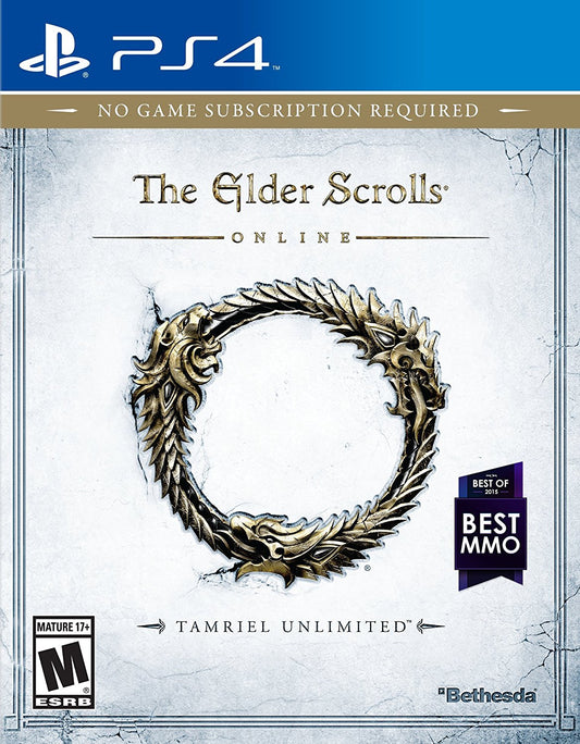 PS4 ELDER SCROLLS ONLINE:TAMRIEL UNLIMITED