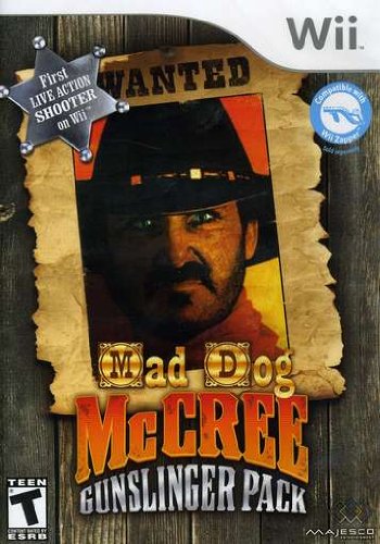 WII MAD DOG MCCREE GUNSLINGER PACK