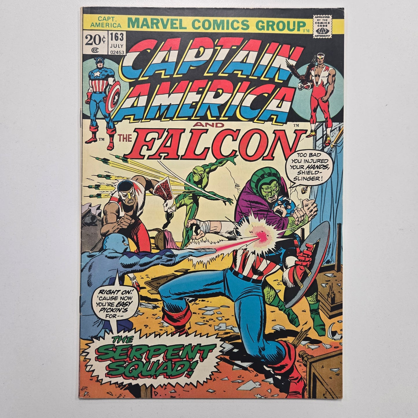 CAPTAIN AMERICA 1968 #163 VF