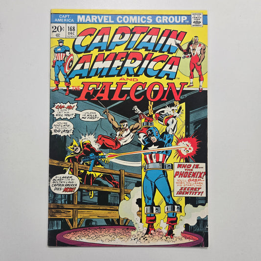 CAPTAIN AMERICA 1968 #168 FN