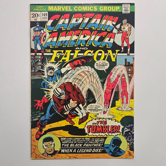 CAPTAIN AMERICA 1968 #169 FN