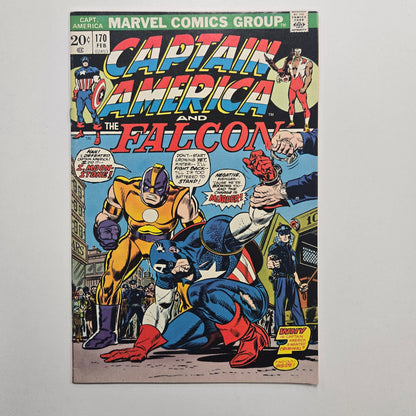 CAPTAIN AMERICA 1968 #170 FN