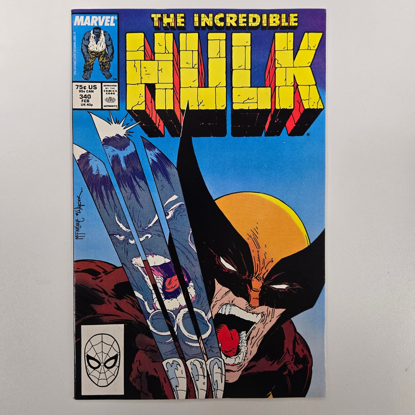 INCREDIBLE HULK (1968) #340 VF+