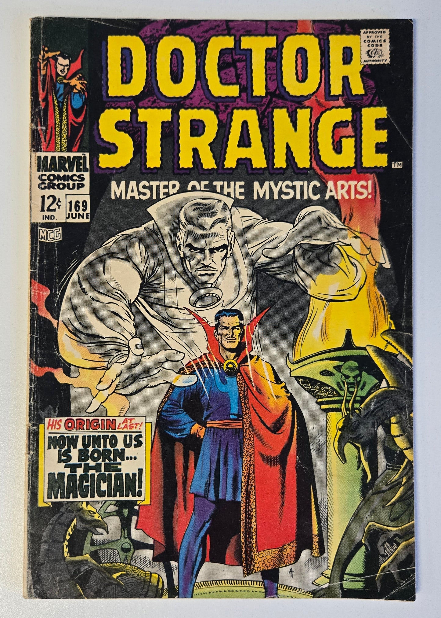 DOCTOR STRANGE (1968) #169 VG+ - 1st solo Dr. Strange