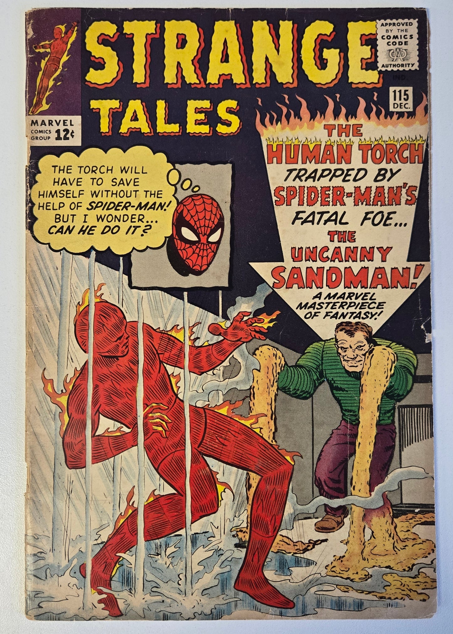 STRANGE TALES (1951) #115 VG+ - Early App. of Spider-Man