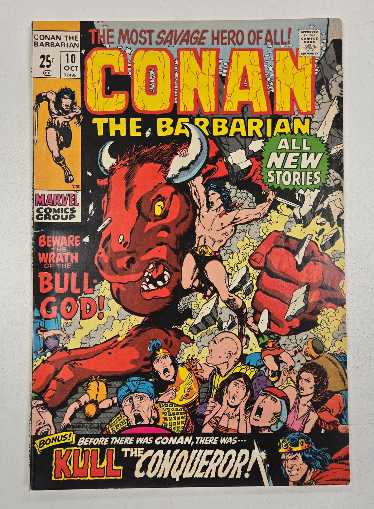 Conan The Barbarian #10 (1970) VF