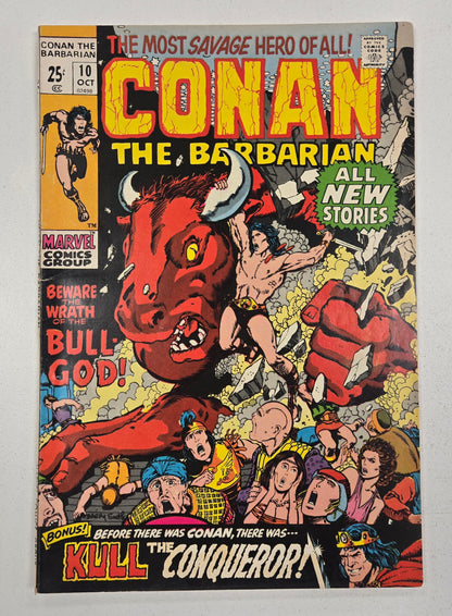 Conan The Barbarian #10 (1970) VF