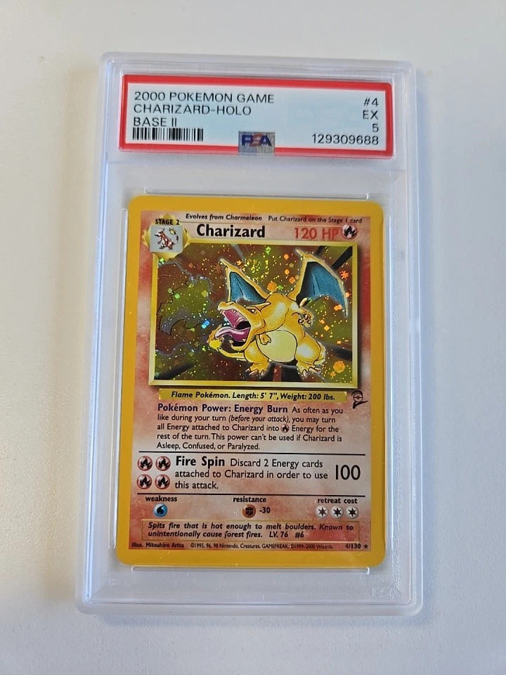 PSA 5 CHARIZARD HOLO