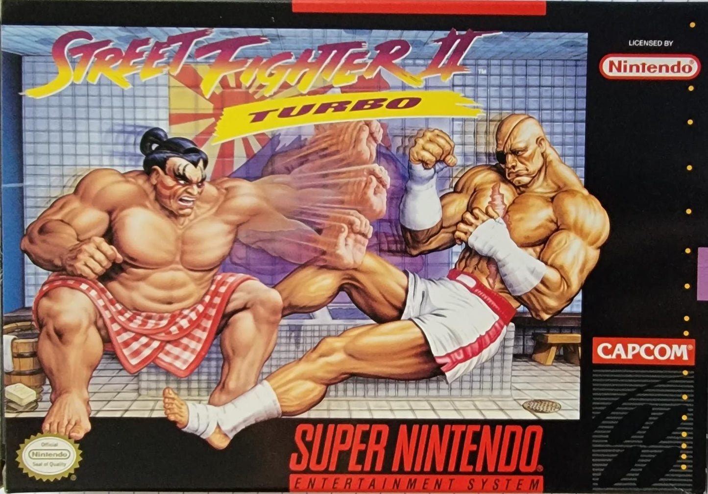 SNES STREET FIGHTER II TURBO