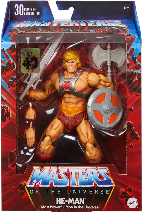 HE MAN 40TH ANNIVERSARY MASTERVERSE