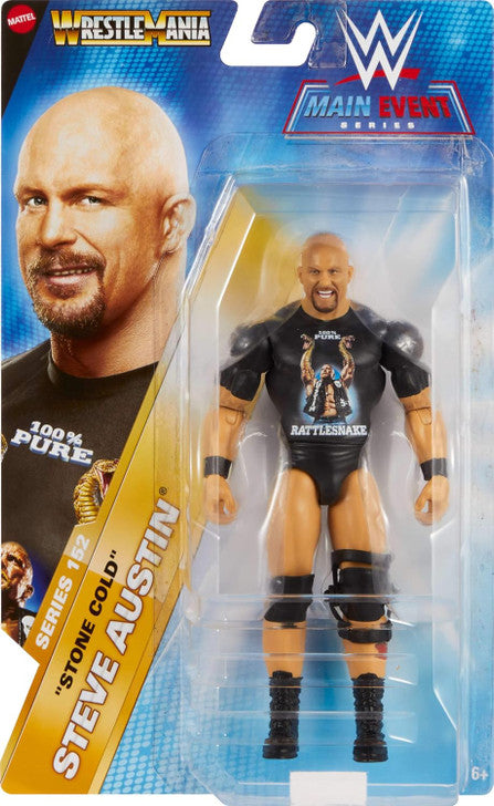 WWE MAIN EVENT SERIES STONE COLD STEVE AUSTIN