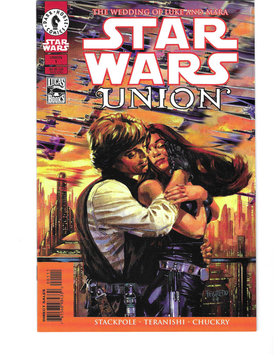 Star Wars: Union the Wedding of Luke and Mara 1-4 LOT