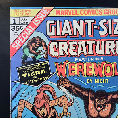 GIANT SIZE CREATURES #1 F/VF