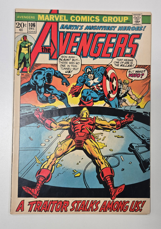 AVENGERS (1963) #106 VF