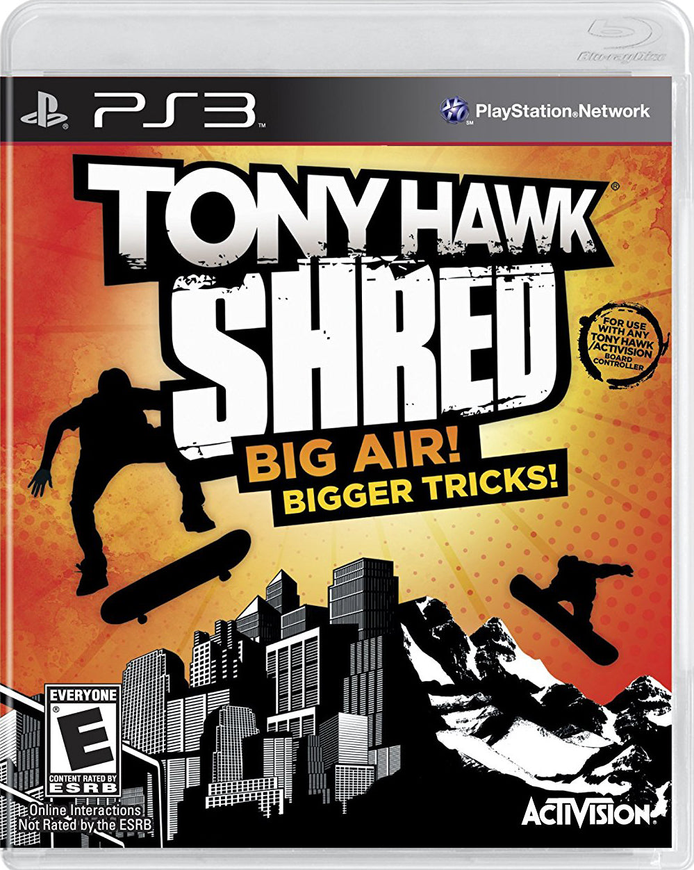 PS3 TONY HAWK SHRED