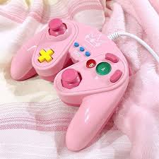 WII CONTROLLER PEACH FIGHT PAD