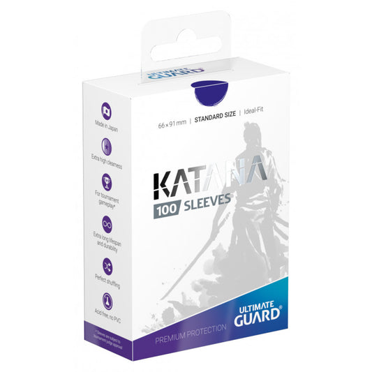 100CT BLUE KATANA STANDARD SLEEVES
