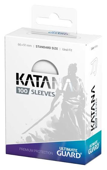 100CT WHITE KATANA STANDARD SLEEVES