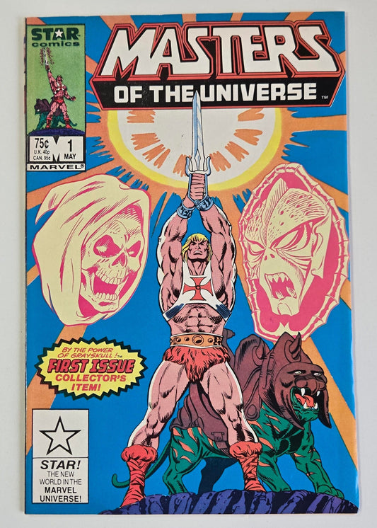 MASTERS OF THE UNIVERSE (MARVEL 1986)  #1 VF