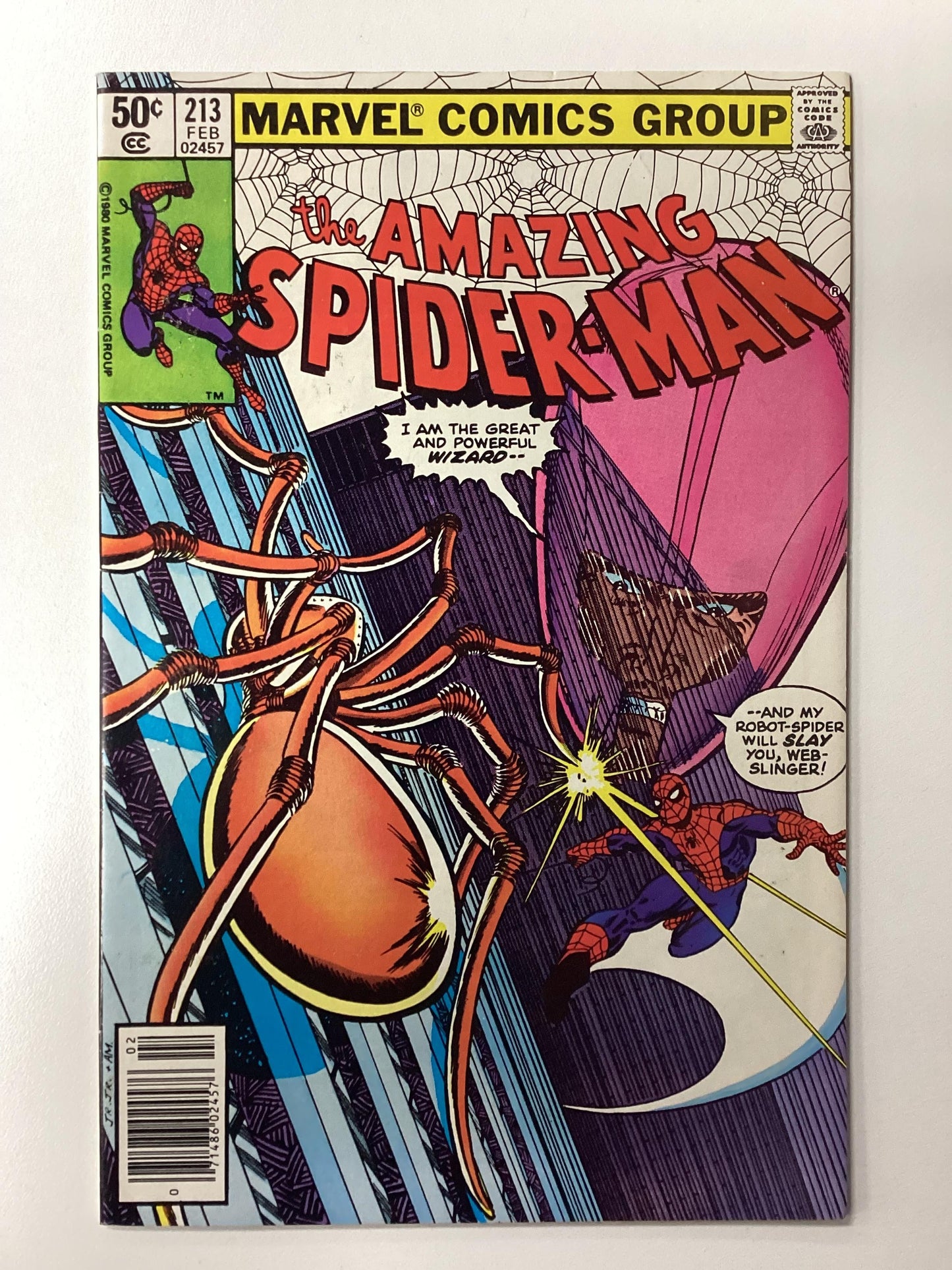 AMAZING SPIDER-MAN (1963) #213 FN/VF 7.0