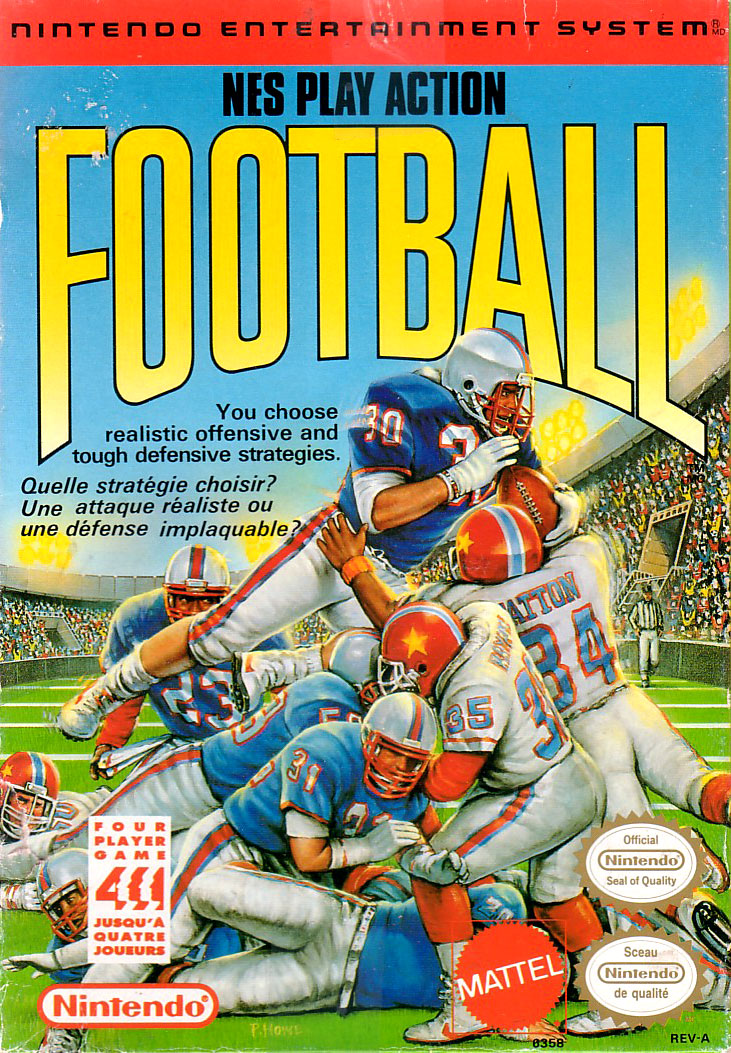 NES PLAY ACTION FOOTBALL - COMPLETE