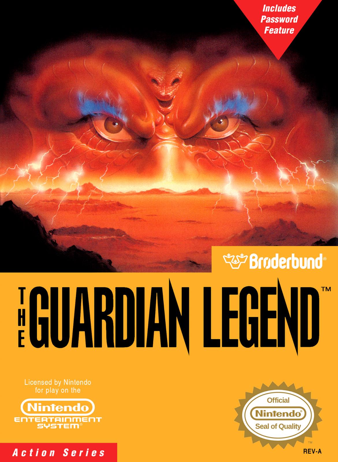 NES GUARDIAN LEGEND - COMPLETE