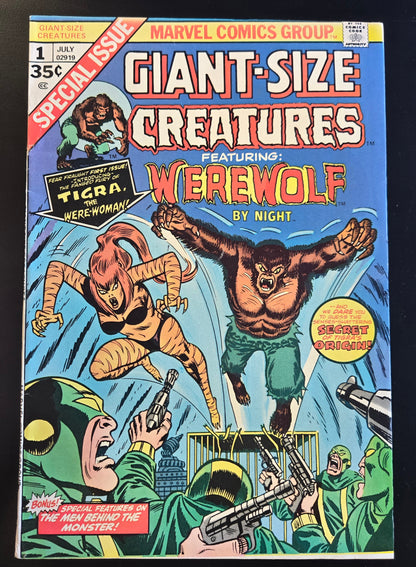 GIANT SIZE CREATURES #1 F/VF