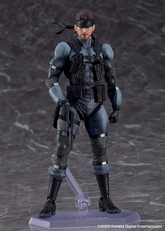 SOLID SNAKE MGS2 UPDATED EDITION ACTION FIGURE