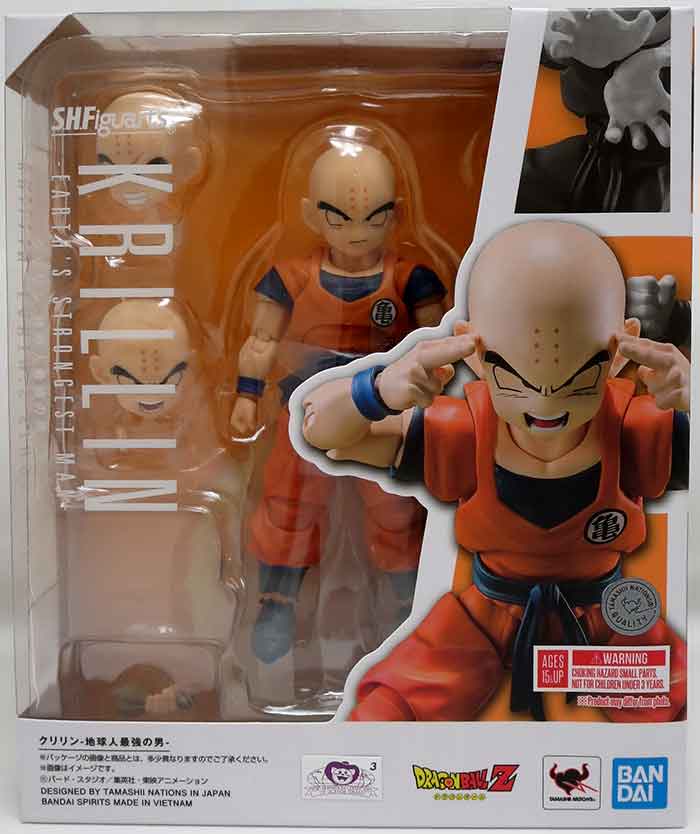 S.H.FIGUARTS KRILLIN: EARTH'S STRONGEST MAN