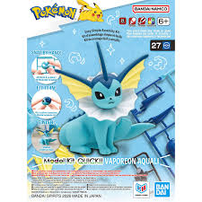 POKEMON QUICK!!: VAPOREON MODEL KIT