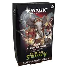 MTG SOS COMMANDER DECK LOREHOLD SPIRT