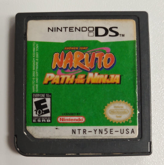 NDS NARUTO PATH OF THE NINJA - LOOSE