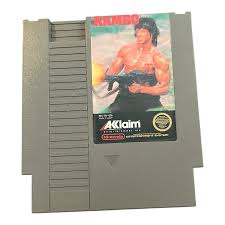NES RAMBO LOOSE CARTRIDGE