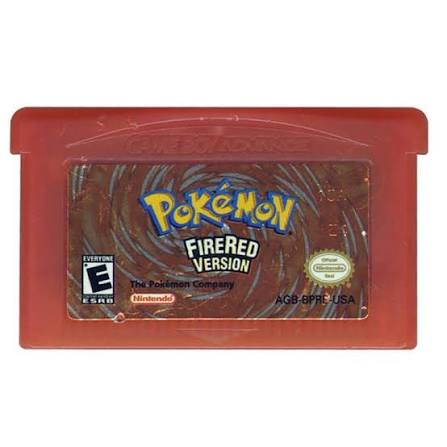 GBA AUTHENTIC POKEMON: FIRERED VERSION LOOSE