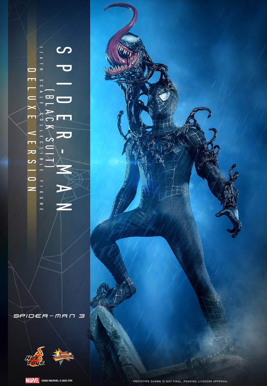 SPIDER-MAN 3 BLACK SUIT DELUXE VERSION 1/6TH