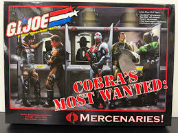 GI JOE COBRA'S MOST WANTED COVENTION EXCLUSIVE MERCENARIES 15 PACK