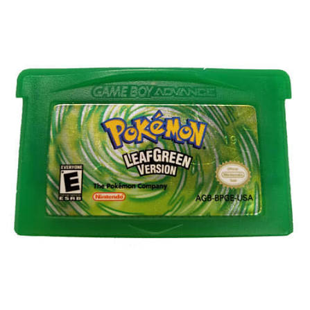 GBA AUTHENTIC POKEMON: LEAFGREEN VERSION LOOSE