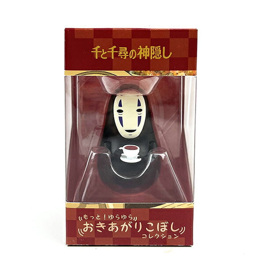 SPIRITED AWAY NO FACE TEACUP ROLY POLY TILTING FIG