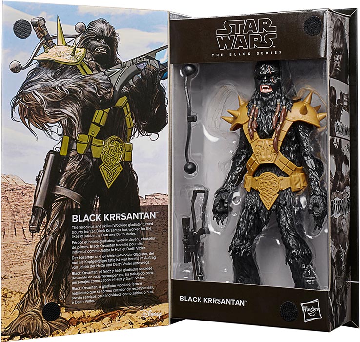 Star Wars 6" Black Series Black Krrsantan (Comic)
