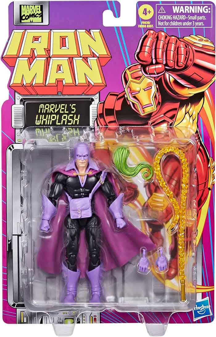 MARVEL LEGENDS IRON MAN RETRO WHIPLASH