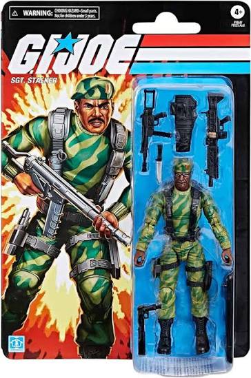 G.I. JOE CLASSIFIED SGT. STALKER ACTION FIGURE