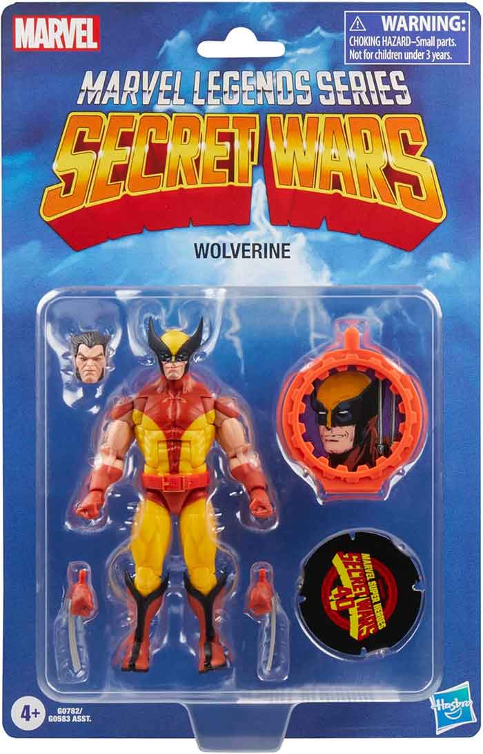 MARVEL LEGENDS SECRET WARS WOLVERINE