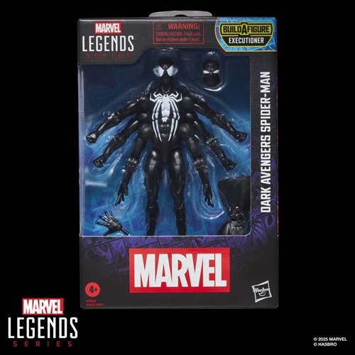 MARVEL LEGENDS DARK AVENGERS SPIDER-MAN ACTION FIGURE