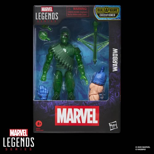 MARVEL LEGENDS WARBOW SAGA OF CRYSTAR Executioner BAF