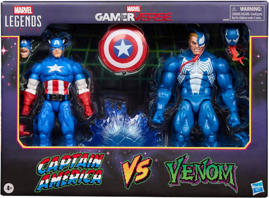 GAMERVERSE CAPTAIN AMERICA VS VENOM 2 PACK